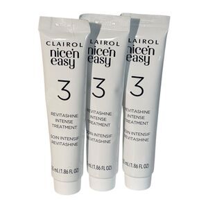 Clairol Revitashine Intense Treatment Conditioner 1.86 oz/55ml Each - Lot of 3